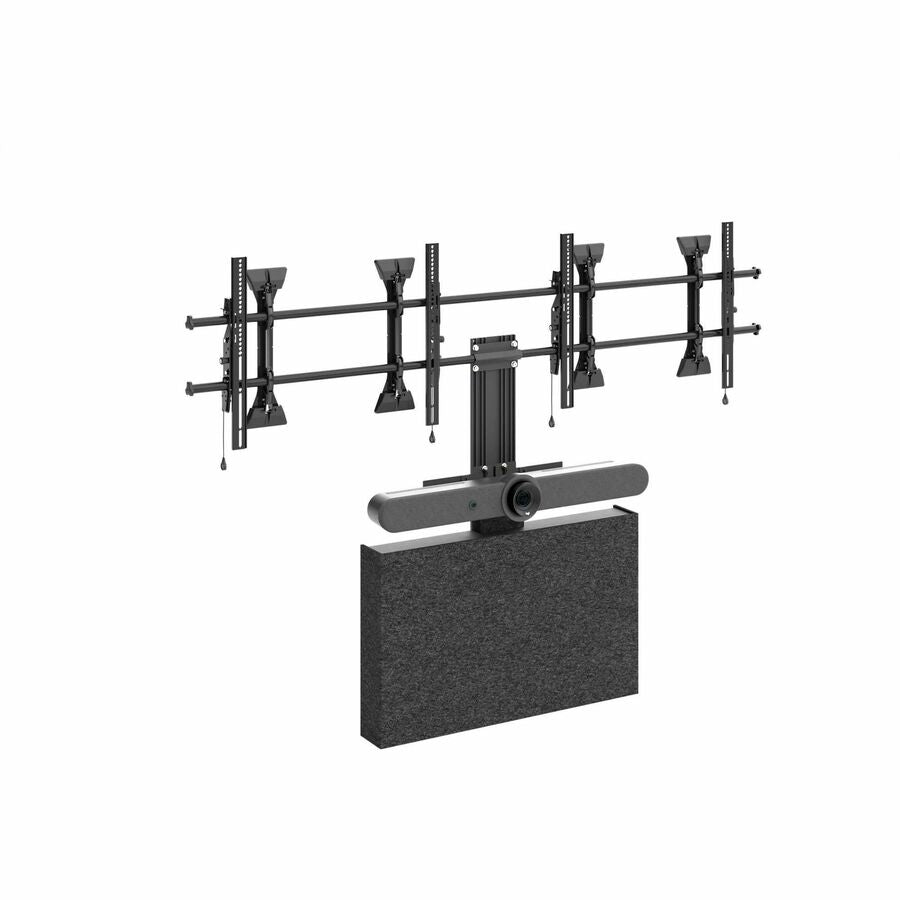 Chief Fusion Storage Cabinet - For Fusion Wall Mount - Black — FCASTC