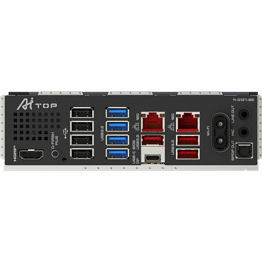 Gigabyte Ultra Durable B850 AI TOP Gaming Desktop Motherboard - AMD B850 Chipset - Socket AM5 - ATX — B850 AI TOP