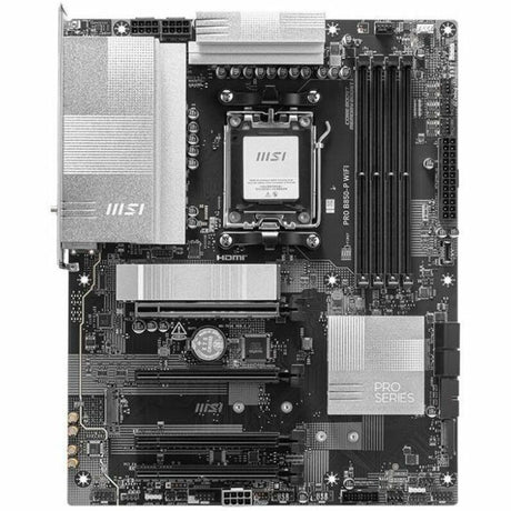 MSI Pro B850-P WIFI Gaming Desktop Motherboard - AMD B850 Chipset - Socket AM5 - ATX — PROB850PWIFI