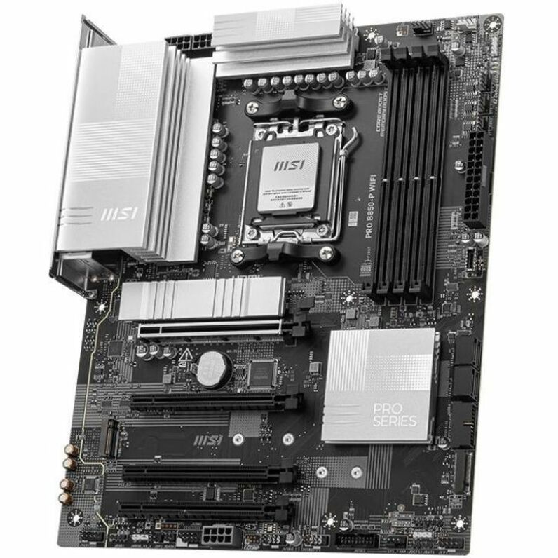 MSI Pro B850-P WIFI Gaming Desktop Motherboard - AMD B850 Chipset - Socket AM5 - ATX — PROB850PWIFI