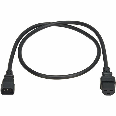 Eaton Tripp Lite Series Power Cord, C14 to C21 - Heavy-Duty, 15A, 250V, 14 AWG, 4 ft. (1.2 m), Black — P037-004