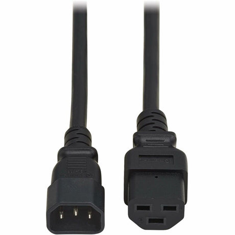 Eaton Tripp Lite Series Power Cord, C14 to C21 - Heavy-Duty, 15A, 250V, 14 AWG, 4 ft. (1.2 m), Black — P037-004