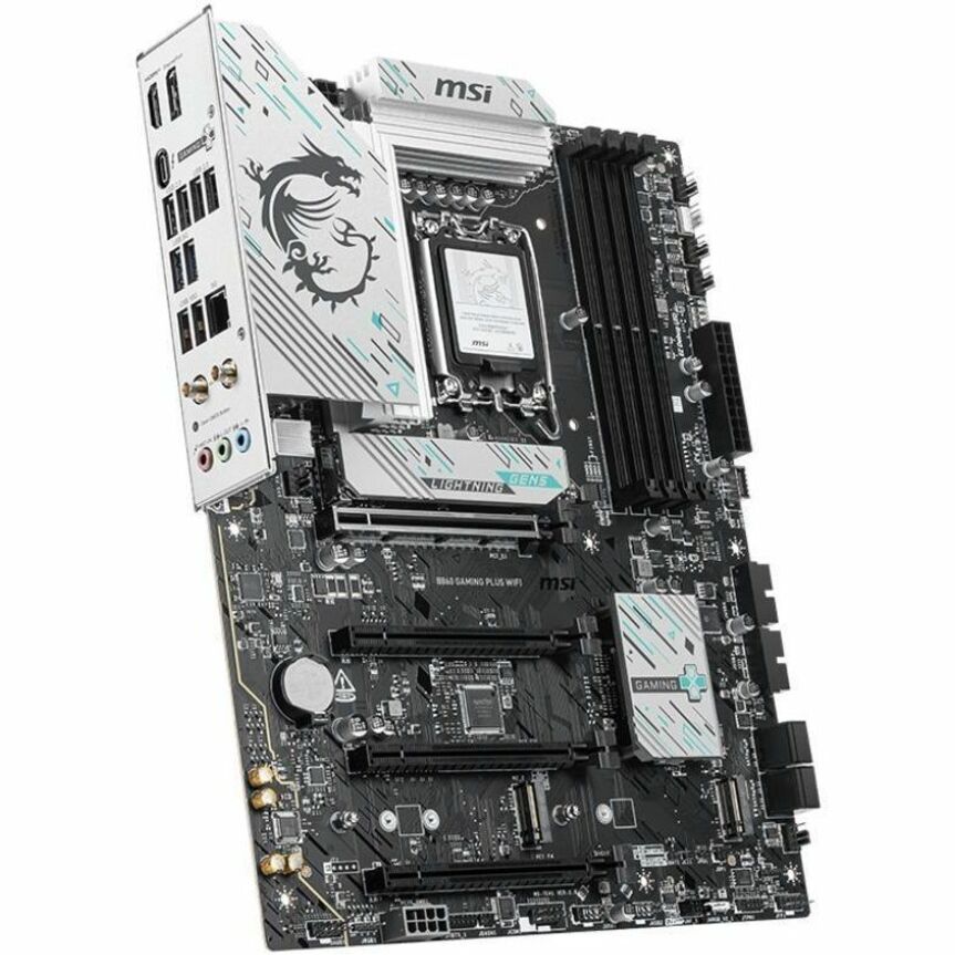 MSI B860 GAMING PLUS WIFI Gaming Desktop Motherboard - Intel B860 Chipset - Socket LGA-1851 - ATX — B860GPLUSWIFI