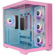 Thermaltake View 380 TG ARGB Bubble Pink Mid Tower Chassis — CA-1Z2-00MAWN-00