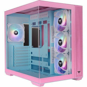 Thermaltake View 380 TG ARGB Bubble Pink Mid Tower Chassis — CA-1Z2-00MAWN-00