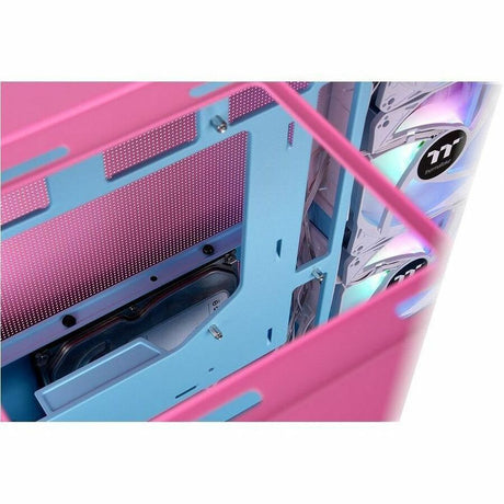 Thermaltake View 380 TG ARGB Bubble Pink Mid Tower Chassis — CA-1Z2-00MAWN-00