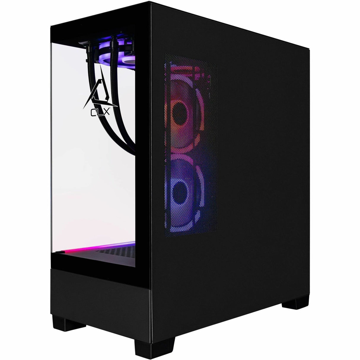 CLX SET Gaming Desktop Computer - AMD Ryzen 7 9800X3D - 32 GB - 2 TB SSD - Mid-tower - Black — TGMSETRTU5105BM