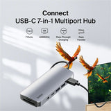 Belkin Connect USB-C 7-in-1 Multiport Hub Adapter — AVC009fqSGY-V2