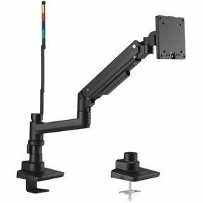 Kensington SmartFit Mounting Arm for Monitor, Clamp Mount, Grommet - Black Powder Coat - Landscape/Portrait — K58273NA