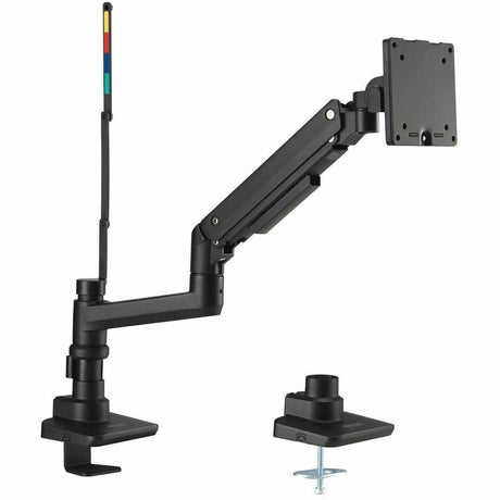 Kensington SmartFit Mounting Arm for Monitor, Clamp Mount, Grommet - Black Powder Coat - Landscape/Portrait — K58273NA