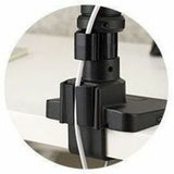 Kensington SmartFit Mounting Arm for Monitor, Clamp Mount, Grommet - Black Powder Coat - Landscape/Portrait — K58273NA