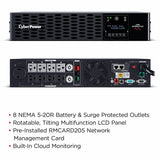 CyberPower PR3000RTXL2UCN Smart App Sinewave UPS Systems — PR3000RTXL2UCN