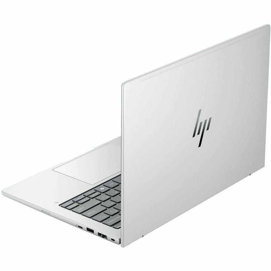 HP EliteBook 8 G1i 14" Touchscreen Notebook - WUXGA - Intel Core Ultra 5 236V - vPro Technology - 16 GB - 512 GB SSD - English Keyboard - Glacier Silver Aluminum — BG7N5UT#ABA