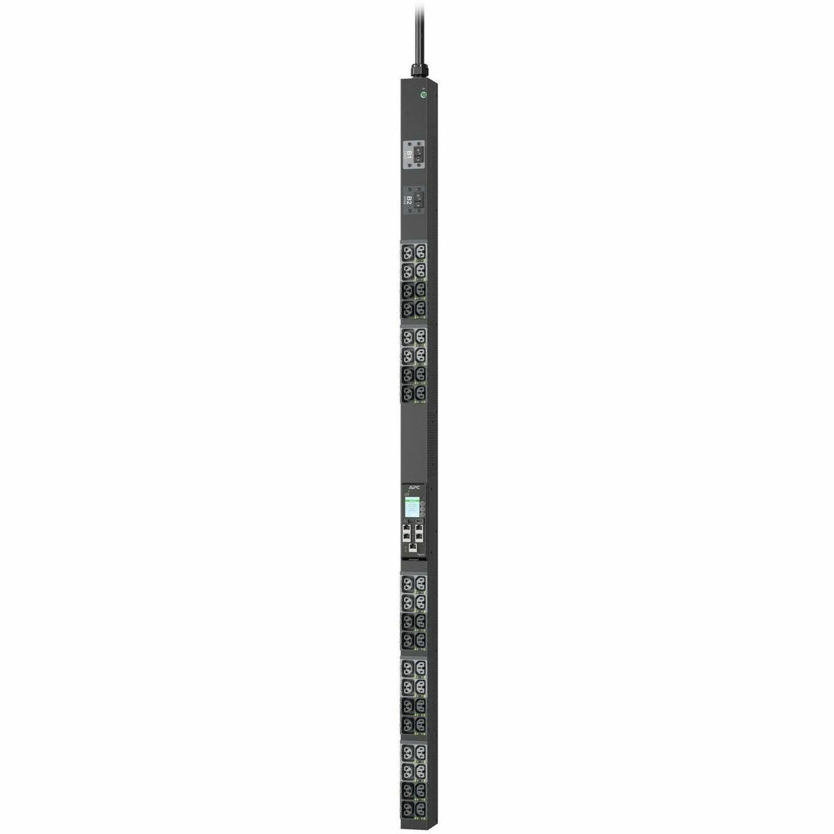 APC NetShelter Rack PDU Advanced Gen 2, Switched Metered Outlet, 5.0kW, 1Phase, 208V, 30A, L6-30P, 40 Outlet — APDU11151SM