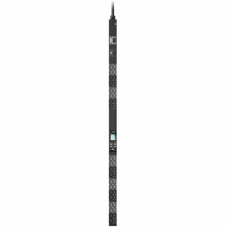 APC NetShelter Rack PDU Advanced Gen 2, Switched Metered Outlet, 5.0kW, 1Phase, 208V, 30A, L6-30P, 40 Outlet — APDU11151SM