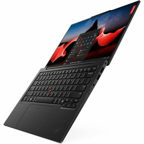 Lenovo ThinkPad X1 Carbon Gen 12 21KC00B2US 14" Notebook - WUXGA - Intel Core Ultra 5 135U - vPro Technology - Intel Evo Platform - 16 GB - 512 GB SSD - English Keyboard - Black Paint — 21KC00B2US