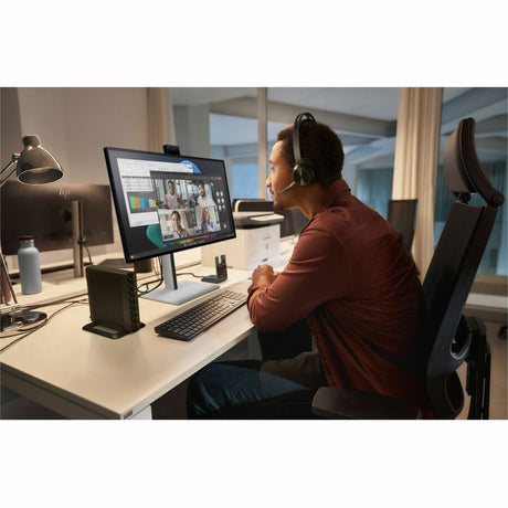 HP EliteDesk 8 G1i Desktop Computer - Intel Core Ultra 5 235T - vPro Technology - 32 GB - 512 GB SSD - Desktop Mini - Jack Black — BQ4B7UT#ABA