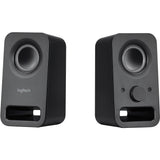 Logitech Multimedia Speakers Z150 with Clear Stereo Sound (Midnight Black, 3W RMS) — 980-000802