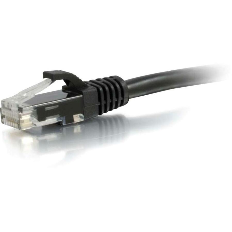 C2G 1ft Cat6a Ethernet Cable - Snagless Unshielded (UTP) - Black — 00723
