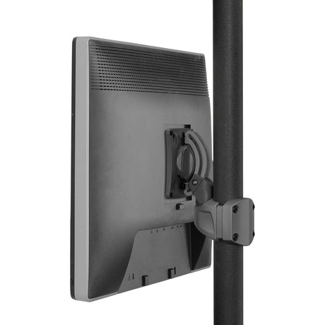 Chief Kontour Pole Wall Mount - Extreme Tilt Pitch/Pivot - Black — K0P100B