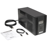 Eaton Tripp Lite Series SmartPro 1500VA 900W 120V Line-Interactive Sine Wave UPS - 10 Outlets, LCD, USB, Tower — SMART1500LCDT