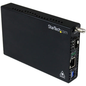StarTech.com Gigabit Ethernet Fiber Media Converter with Open SFP Slot — ET91000SFP2