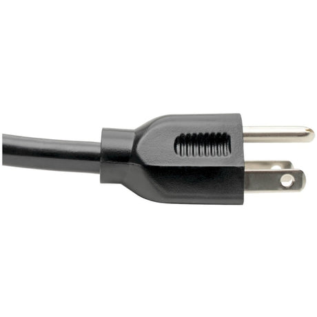 Eaton Tripp Lite Series Power Cord, NEMA 5-15P to C15 - Heavy-Duty, 15A, 125V, 14 AWG, 4 ft. (1.22 m), Black — P019-004