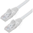 StarTech.com 25ft CAT6 Ethernet Cable - White Snagless Gigabit - 100W PoE UTP 650MHz Category 6 Patch Cord UL Certified Wiring/TIA — N6PATCH25WH