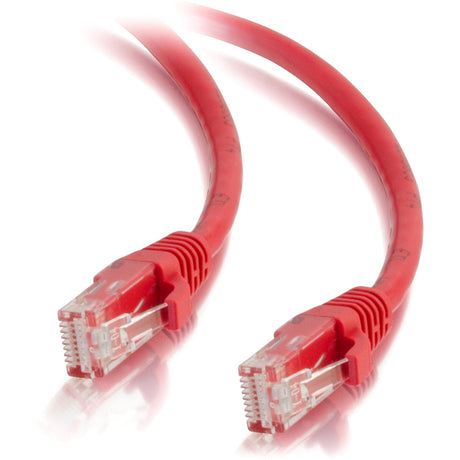 C2G-50ft Cat5e Snagless Unshielded (UTP) Network Patch Cable - Red — 20088