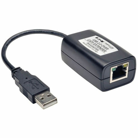 Eaton Tripp Lite Series 1-Port Plug-and-Play USB 2.0 over Cat5/Cat6 Extender Kit, Transmitter & Receiver, USB up to 164.04 ft. (50M), TAA — B203-101-PNP