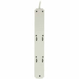 Eaton Tripp Lite Series Protect It! 6-Outlet Surge Protector, 6 ft. (1.83 m) Cord, 990 Joules, 2 x USB Charging ports (2.1A), Gray Housing — TLP606USB