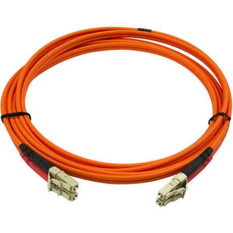 StarTech.com 2m Fiber Optic Cable - Multimode Duplex 50/125 - LSZH Fiber Jumper Cord - LC/LC — 50FIBLCLC2