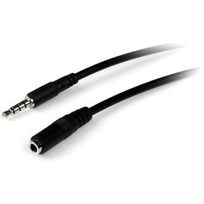 StarTech.com 1m 3.5mm 4 Position TRRS Headset Extension Cable - M/F — MUHSMF1M