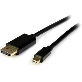 StarTech.com 4m (13ft) Mini DisplayPort to DisplayPort 1.2 Cable, 4K x 2K mDP to DisplayPort Adapter Cable, Mini DP to DP Cable — MDP2DPMM4M
