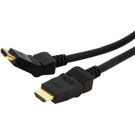 StarTech.com 6ft Swivel HDMI Cable, 4K 30Hz High Speed Rotating UHD HDMI Cord, HDMI 1.4 Pivot Cable with 180&deg; Swivel Connector M/M — HDMIROTMM6