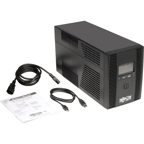 Eaton Tripp Lite Series SmartPro 230V 1.5kVA 900W Line-Interactive UPS, Tower, LCD, USB, 8 Outlets — SMX1500LCDT
