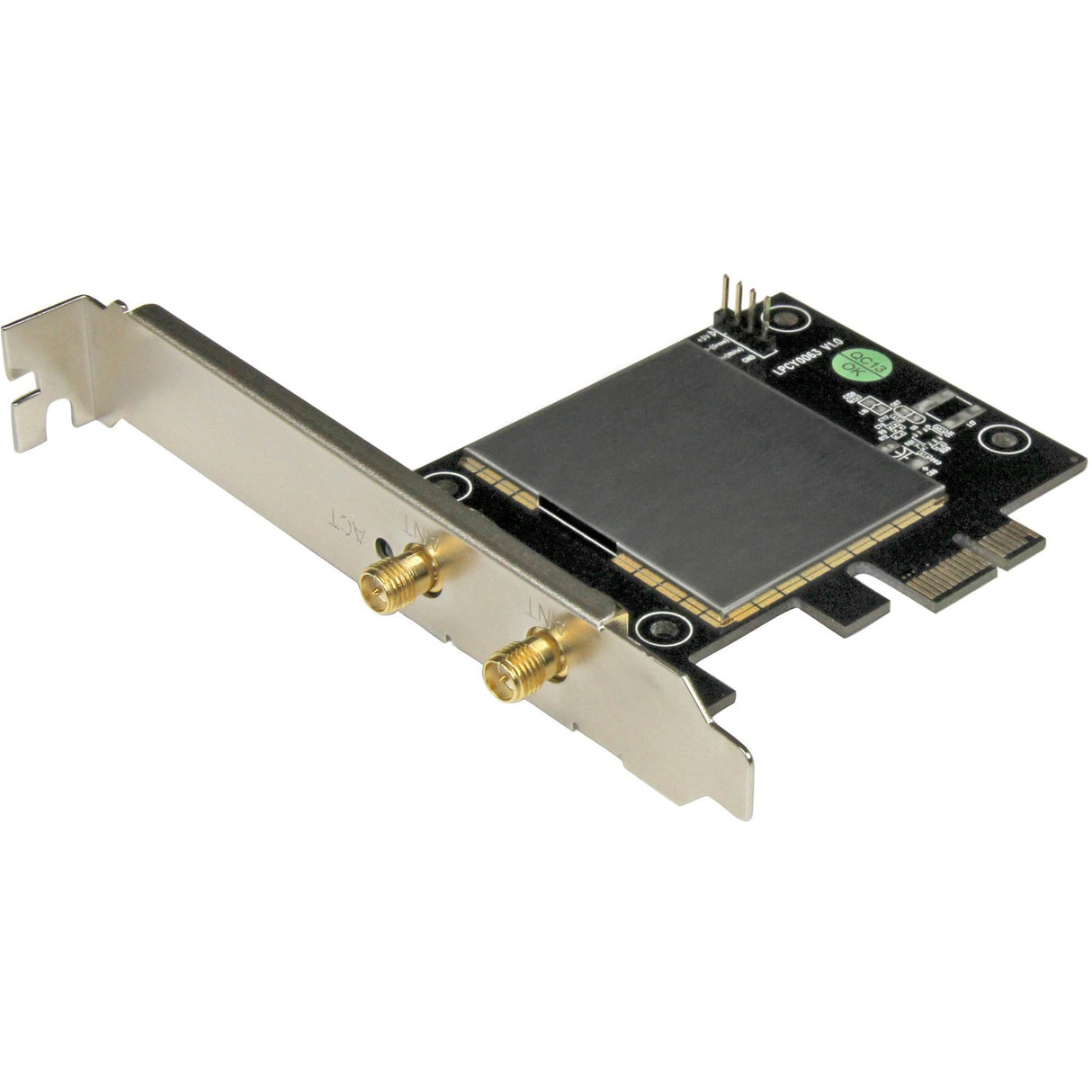 StarTech.com AC600 Wireless-AC Network Adapter - 802.11ac, PCI Express - Dual Band 2.4GHz and 5GHz Wireless Network Card — PEX433WAC11