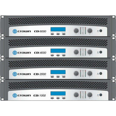 Crown 1000 Amplifier - 1000 W RMS - 2 Channel — NCDI1000