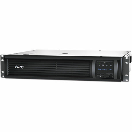 APC Smart-UPS, Line Interactive, 750VA, Rackmount 2U, 120V, 6x NEMA 5-15R outlets, SmartConnect Port+SmartSlot, AVR, LCD — SMT750RM2UC
