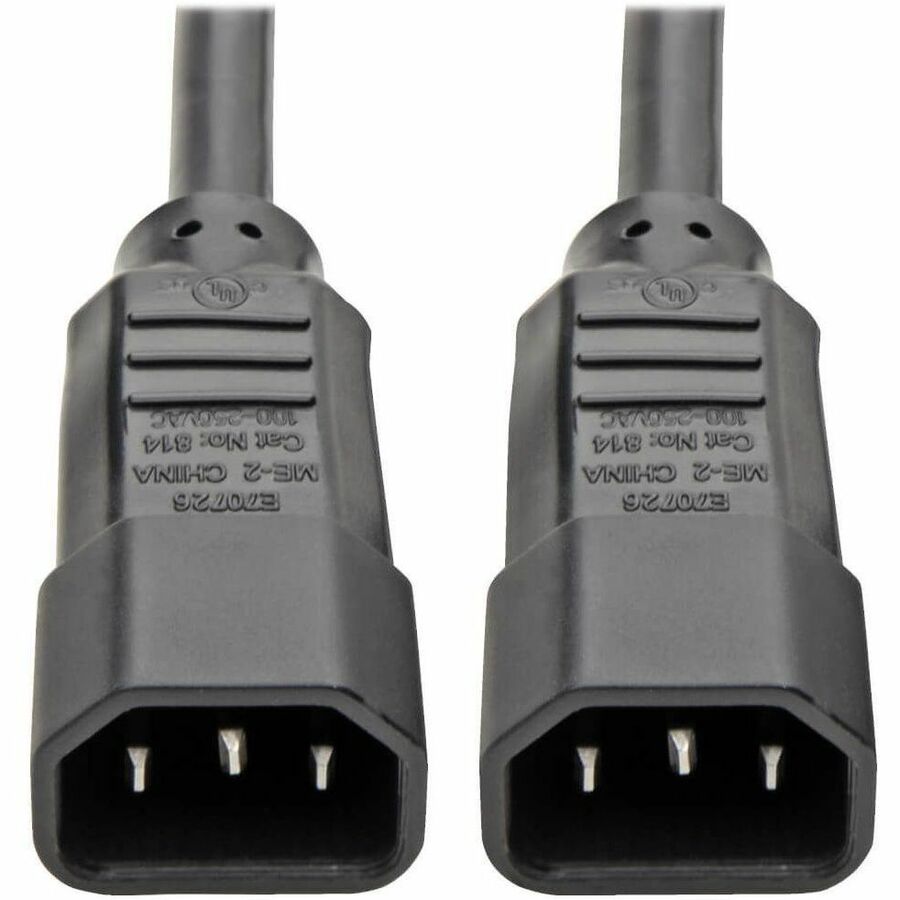 Eaton Tripp Lite Series 2.4kW Single-Phase Local Metered Automatic Transfer Switch PDU, Two 200-240V C14 Inlets, 10 C13 Outputs, 1U, TAA — PDUMH15HVAT