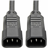 Eaton Tripp Lite Series 2.4kW Single-Phase Local Metered Automatic Transfer Switch PDU, Two 200-240V C14 Inlets, 10 C13 Outputs, 1U, TAA — PDUMH15HVAT