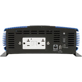 Eaton Tripp Lite Series 2000W Medium-Duty Compact Mobile Power Inverter with 2 AC/1 USB - 2.0A/Battery Cables — PINV2000