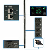 Eaton 2.9kW Single-Phase Switched PDU - LX Interface, 120V Outlets (24 5-15/20R), 10 ft. (3.05 m) Cord with L5-30P, 0U, TAA — PDUMV30NETLX