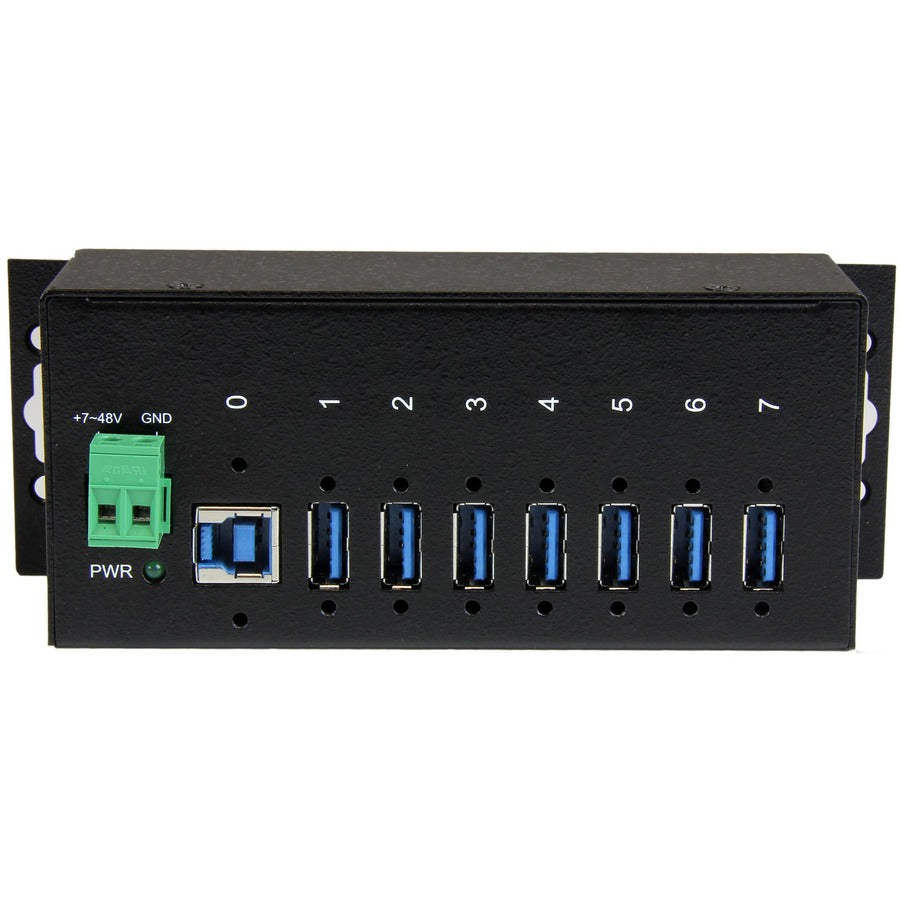 StarTech.com 7 Port Industrial USB 3.0 Hub with ESD - 5Gbps — ST7300USBME