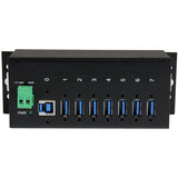 StarTech.com 7 Port Industrial USB 3.0 Hub with ESD - 5Gbps — ST7300USBME