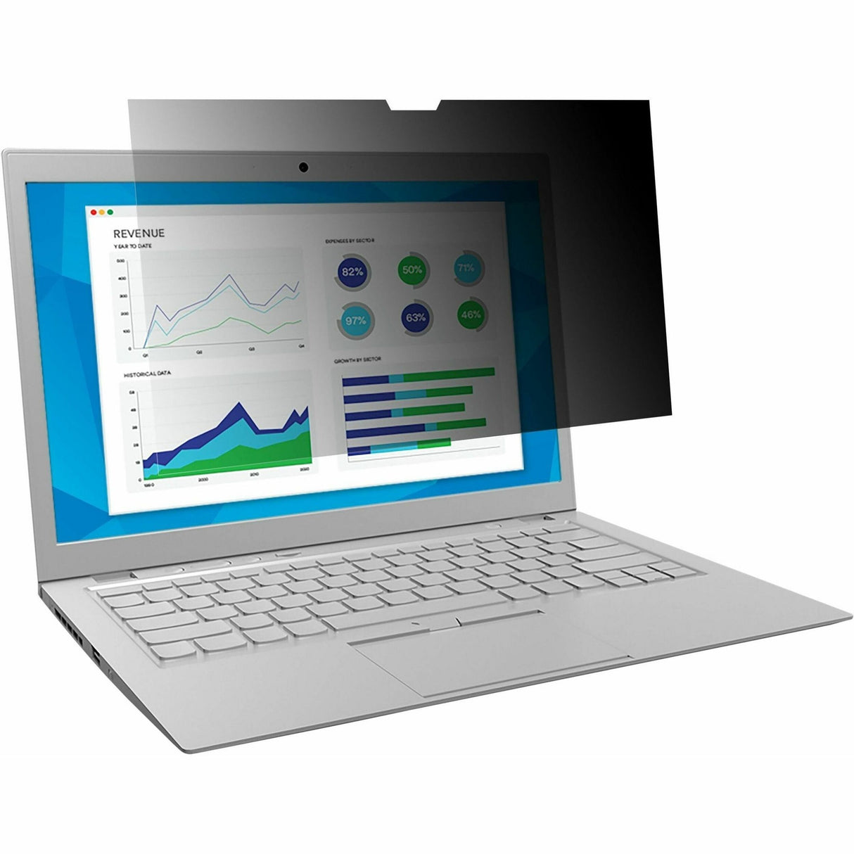 3M&trade; Privacy Filter for 15.6in Laptop, 16:9, PF156W9B