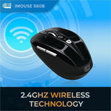 Adesso iMouse S60B 2.4 GHz Wireless Programmable Nano Mouse — iMouse S60B