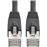 Eaton Tripp Lite Series Cat6a 10G Snagless Shielded STP Ethernet Cable (RJ45 M/M), PoE, Black, 7 ft. (2.13 m) — N262-007-BK