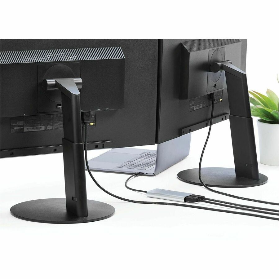StarTech.com Thunderbolt 3 to Dual HDMI 2.0 Adapter - 4K 60Hz Dual Monitor TB3 HDMI Video Adapter - Thunderbolt 3 Certified -Mac & Windows — TB32HD24K60
