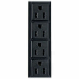 Eaton Tripp Lite Series 1.5kW Single-Phase Local Metered PDU, 100-127V Outlets (8 5-15R), 5-15P, 15 ft. (4.57 m) Cord, 0U Vertical, 24 in. — PDUMV15-24